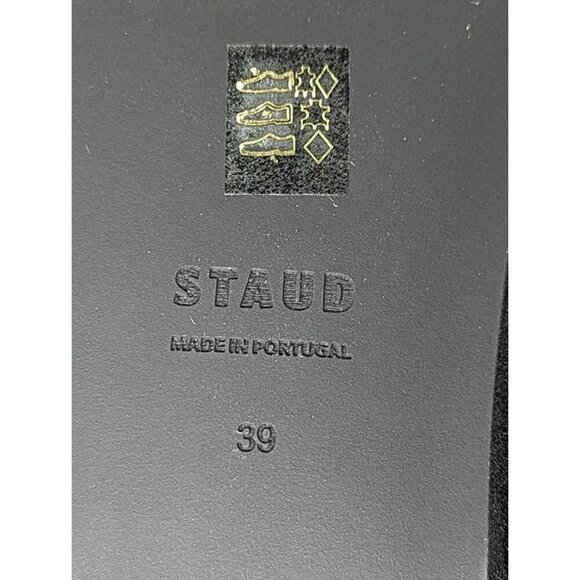 STAUD Women's Raffia Sierra Thong Sandals in Tan Size 39 (MSRP $250) - Picture 9 of 11